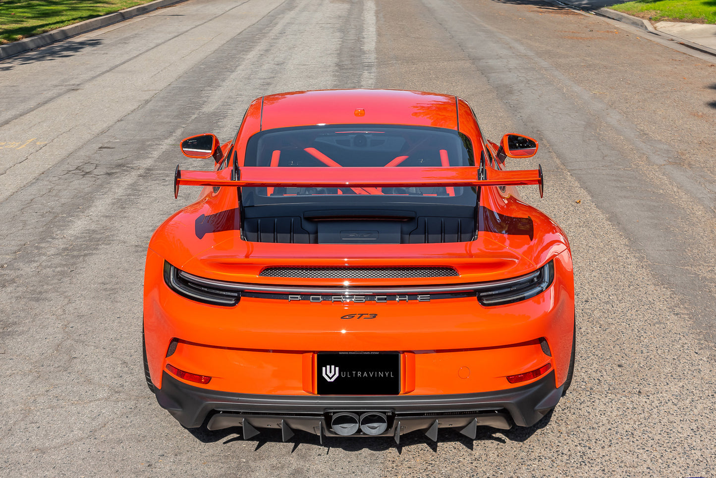 Ultra Gloss Metallic Porsche Lava Orange