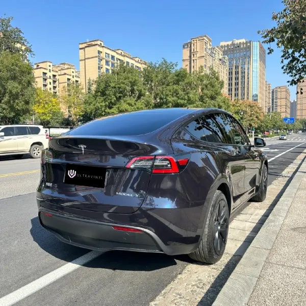 Ultra Gloss Metallic Black Blue Flakes