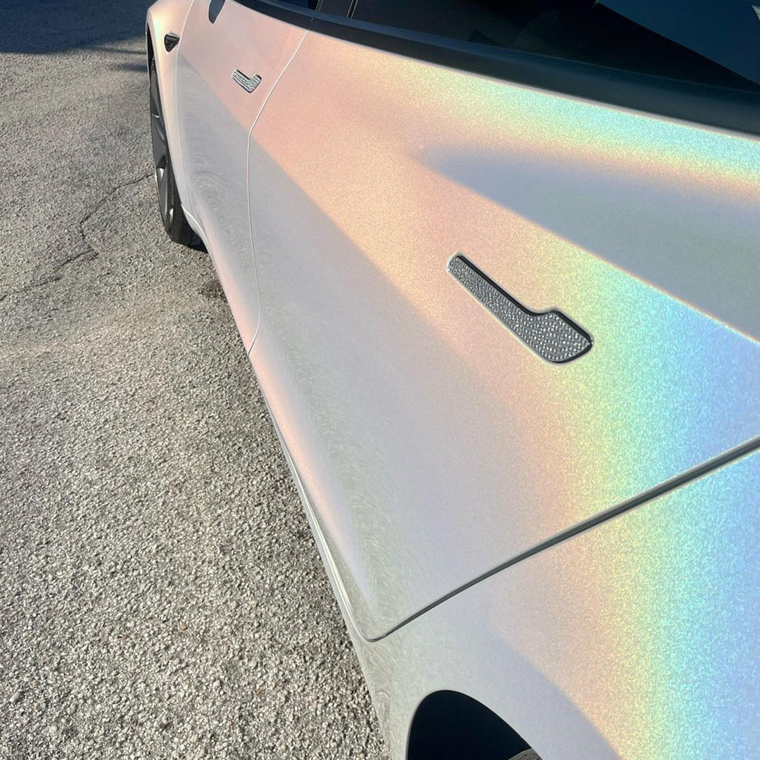 Ultra Gloss Metallic Rainbow White