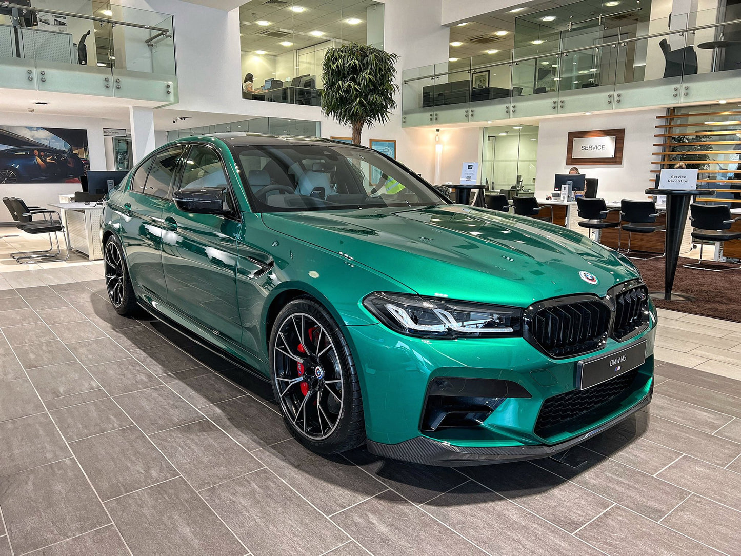 Ultra Gloss Metallic Bmw Isle of Man Green