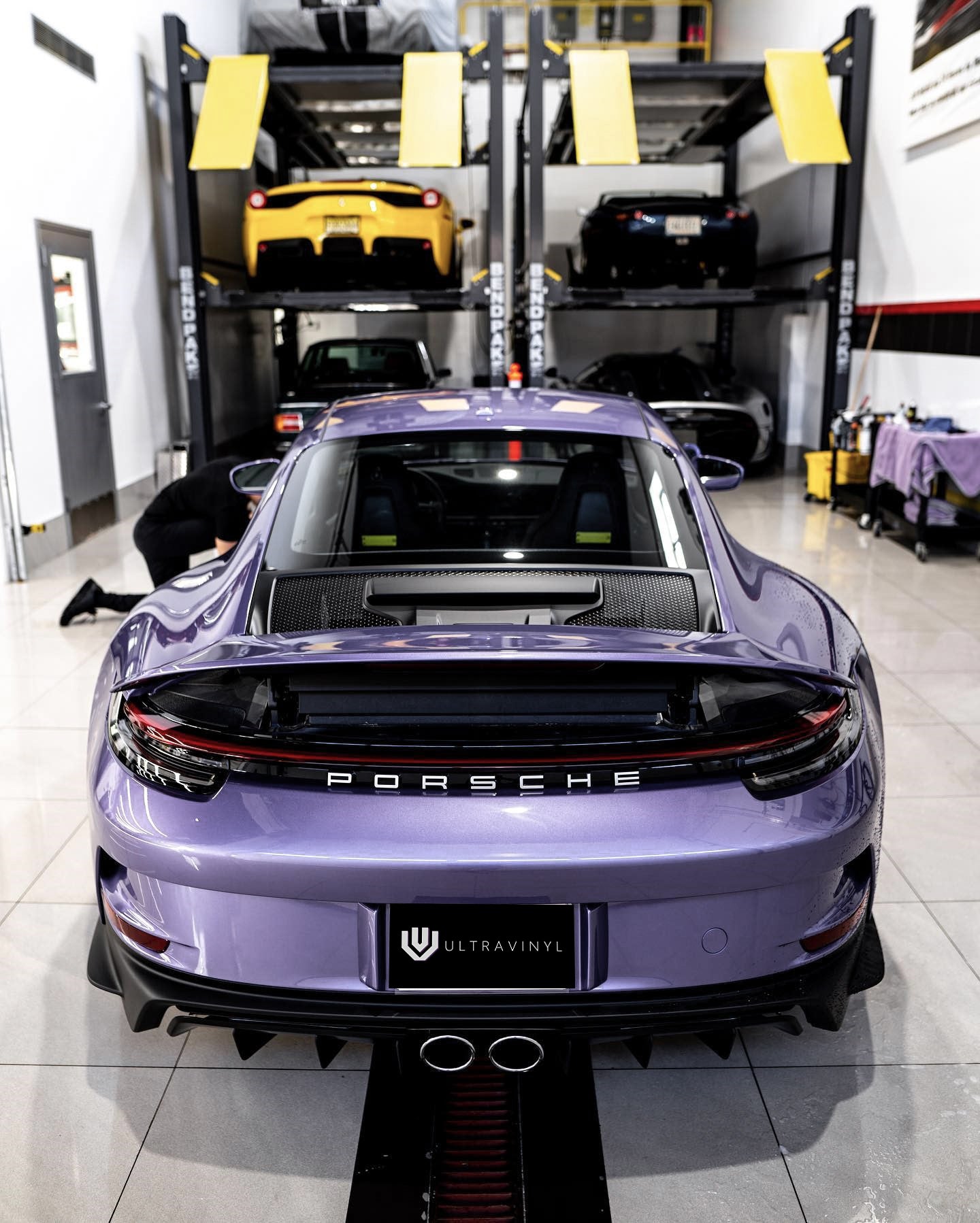 Ultra Gloss Porsche Viola Purple Light