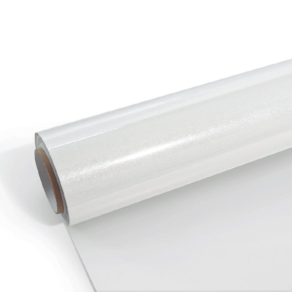 Ultra Gloss Metallic White Stars